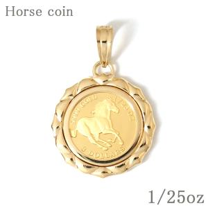 コイン ツバルホース k24 24金 純金 24k ホースコイン