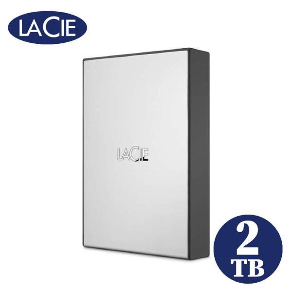 未使用 HDD2TB ハードディスク mac対応 外付け 2.5インチ LaCie STHY2000...