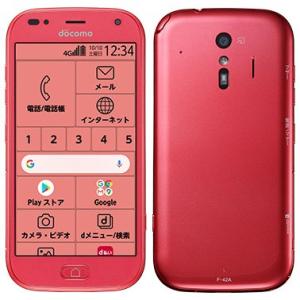 富士通 新品 未使用 F-42A らくらくスマートフォン ホワイト SIM