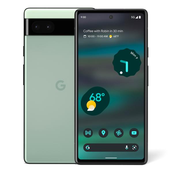新古品 Google Pixel 6a 5G ファイブジー 128GB Tensor 消しゴムマジッ...
