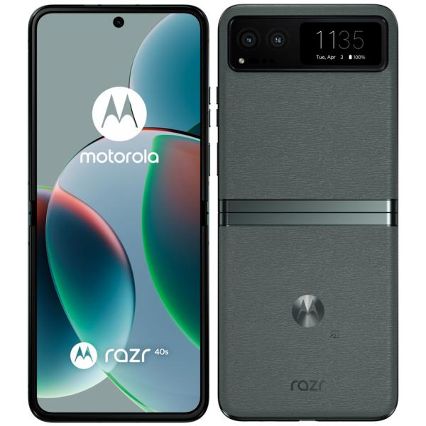 新品同様 motorola razr 40s 256GB SIMフリー 5G コンパクト 折りたたみ...