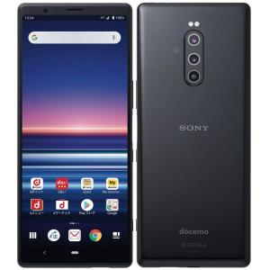 Xperia 1 SO-03L 6.5インチ メモリー6GB ストレージ64GB ブラック ドコモ
