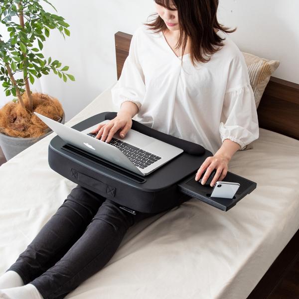 メーカー直送 CN-80T-BK 宮武製作所 Praco(プラコ) テーブルクッション 膝上テーブル...