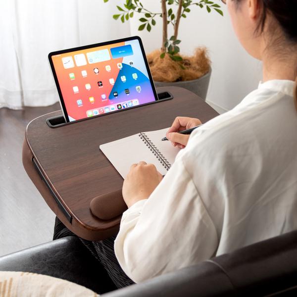 メーカー直送 CN-80T-BR 宮武製作所 Praco(プラコ) テーブルクッション 膝上テーブル...