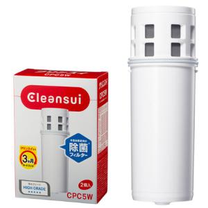 CPC5W-NW 三菱ケミカル・クリンスイ ポット型浄水器交換用カートリッジ スーパーハイグレード 2個入り