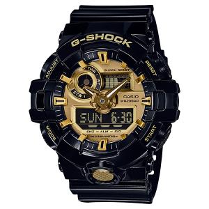 お取り寄せ CASIO カシオ G-SHOCK GA-700 SERIES GA-710GB-1AJF 腕時計 アナログ／デジタル｜d-price-ys