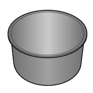 お取り寄せ 代引不可 MITSUBISHI 三菱電機 M15X40340 炊飯器用 内釜 内鍋 三菱内釜｜生活家電ディープライス ヤフーショッピング店