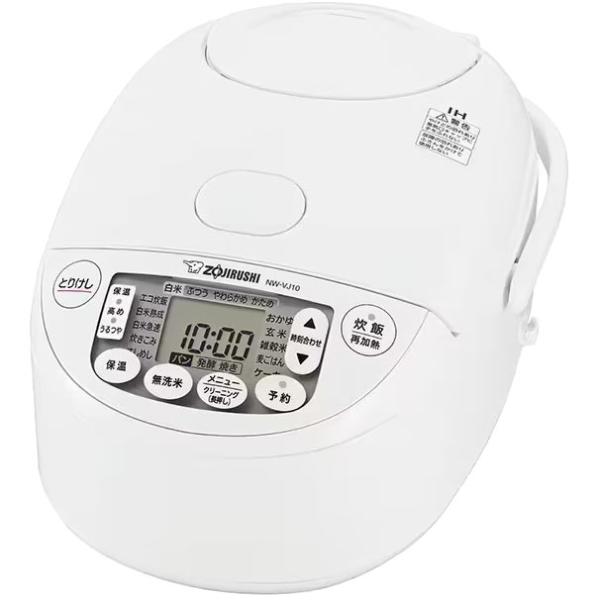 NW-VJ10-WA ZOJIRUSHI 象印 極め炊き IH炊飯ジャー 5.5合炊き ホワイト