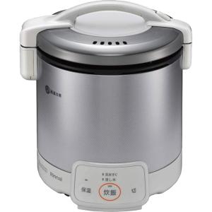 RR-050VQ-W-12A13A Rinnai リンナイ こがまる 都市ガス用 1〜5合 電子ジャー付 ガス炊飯器 グレイッシュホワイト｜生活家電ディープライス ヤフーショッピング店