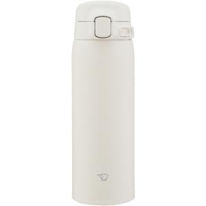 SU-BA48-WM ZOJIRUSHI 象印 水筒 ステンレスボトル 0.48L(480mL) シームレスせん コクーンホワイト