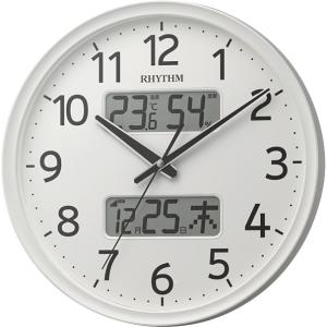 RHYTHM 掛時計 ローマ数字 2025年8月】壁掛け時計 電波 ローマ数字（RHYTHM（時計