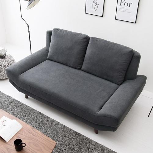 ソファ 萩原 ダークグレー ブライト2P BRIGHT2P-DGY メーカー直送