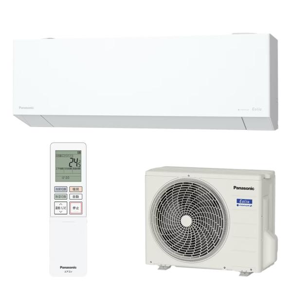 ルームエアコン 2.2kW 主に6畳用 インバーター冷暖房除湿タイプ パナソニック Eolia(エオ...