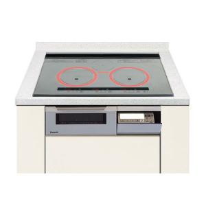 時間指定不可 KZ-W773S Panasonic パナソニック Wシリーズ 幅75cm 3口IH 単相200V ダブルオールメタル対応 IHクッキングヒーター ビルトイン