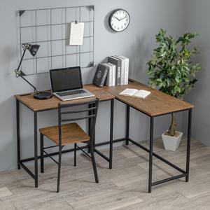 デスクチェア3点セット 萩原 ブラウン LDC-4697BR-TS メーカー直送