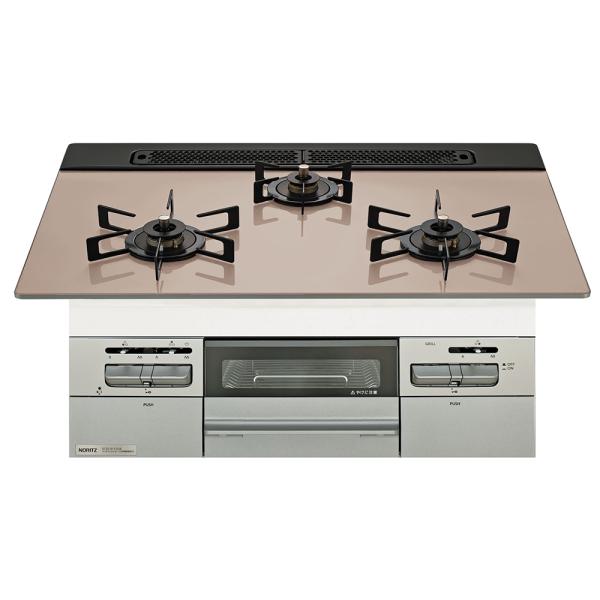 お取り寄せ 代引不可 ビルトインガスコンロ 左右強火力 プロパンガス用 75cmタイプ 0526T0...