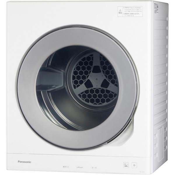 衣類乾燥機 乾燥容量6.0kg 左開き パナソニック ホワイト NH-D605-W Panasoni...