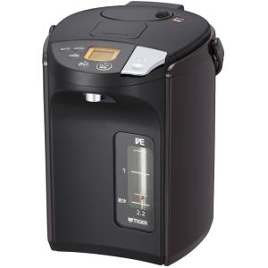 蒸気レスVE電気まほうびん 2.2L タイガー とく子さん ブラウン PIS-A221-T TIGER