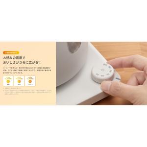 蒸気レス電気ケトル 0.8L 温度調節機能つき...の詳細画像3