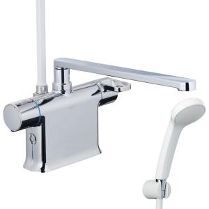 TOTO [TMS27C] TOTO 2ハンドル浴室シャワー水栓 台付き デッキタイプ