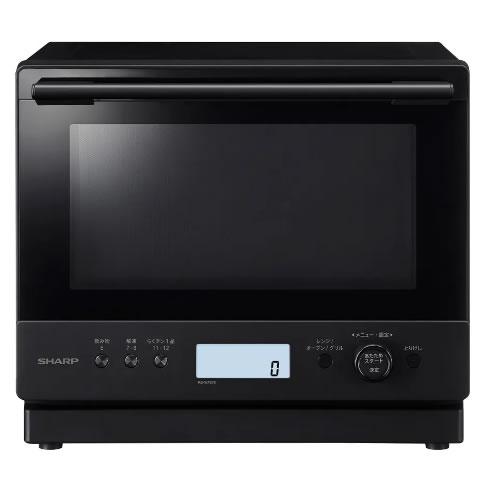 過熱水蒸気オーブンレンジ 27L 1段調理 シャープ PLAINLY ブラック RE-WF276-B...
