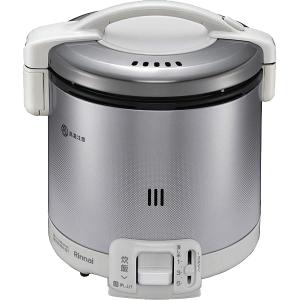 ガス炊飯器 プロパンガス用 1〜5合 炊飯専用 リンナイ こがまる RR-050FS-A-W-LP グレイッシュホワイト Rinnai｜d-price