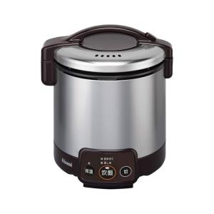 RR-050VM-DB-12A13A Rinnai リンナイ こがまる 都市ガス用 1〜5合炊き VMシリーズ 電子ジャー付 ガス炊飯器 ダークブラウン