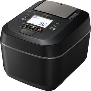 HITACHI 日立 圧力＆スチーム ふっくら御膳 RZ-W100DM-K IHジャー炊飯器 5.5合炊き フロストブラック