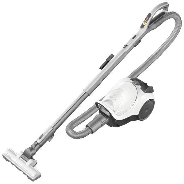掃除機 紙パック式 キャニスター 三菱電機 Be-K(ビケイ) シャイニーホワイト TC-FJ2E-...