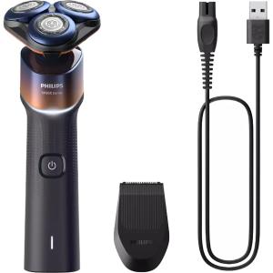 ウェット＆ドライ電気シェーバー フィリップス Shaver 5000X series オレンジ／アドリアブルー X5012/05 PHILIPS｜d-price