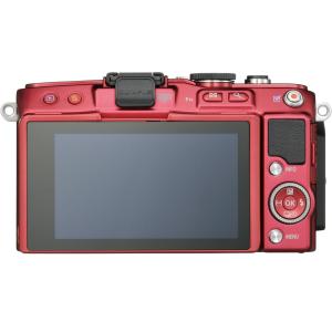Olympus オリンパス ミラーレス一眼カメラ 価格交渉ok送料無料 Pen レッド ダブルズームキット E Pl6 Lite