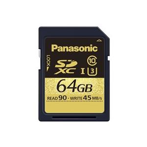 ★Panasonic / パナソニック SDXCメモリーカード RP-SDUC64GJK [64GB] 【SDメモリーカード】｜d-rise2