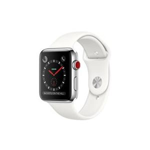 ★アップル / APPLE Apple Watch Series 3 GPS+Cellularモデル 42mm MQLY2J/A  [ステンレススチールケース/ソフトホワイトスポーツバンド] :p000000613446:ディーライズ2号 - 通販 - Yahoo!ショッピング
