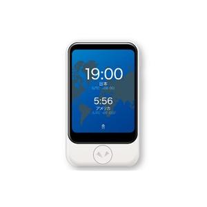 ★ソースネクスト POCKETALK S グローバル通信(2年)付き PTSGW [ホワイト]【翻訳...