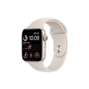 ☆Apple Watch SE 第2世代 GPSモデル 44mm MNJX3J/A [スターライト 