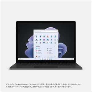 ★☆Microsoft / マイクロソフト Surface Laptop 5 RFB-00045 [ブラック] 【ノートパソコン】