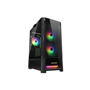 ★COUGAR Duoface RGB CGR-5ZD1B-RGB [Black] 【PCケース】｜d-rise2