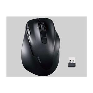 ELECOM 静音 充電式 Bluetooth5.0マウス EX-G 8ボタン Mサイズ M-XGM50MBSKBK（ブラック）の商品画像