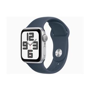 MKNY3J/A Apple Watch SE GPSモデル 40mmア ビスブルー スポーツバンド  