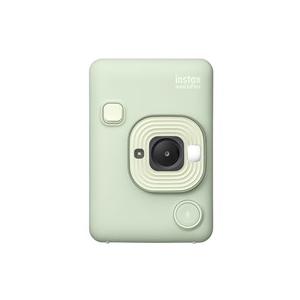 ★FUJIFILM / 富士フイルム instax mini LiPlay チェキ [マッチャグリー...