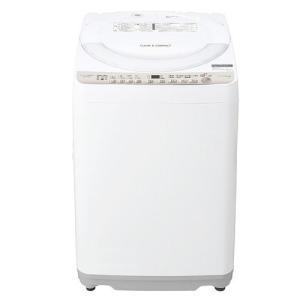 SHARP ES-GE7H-T シャープ 洗濯7.0kg 全自動洗濯機 ブラウン系