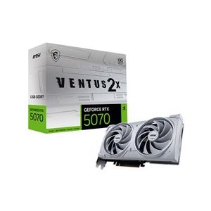 ☆MSI GeForce RTX 5070 12G VENTUS 2X OC WHITE [PCIExp 12GB