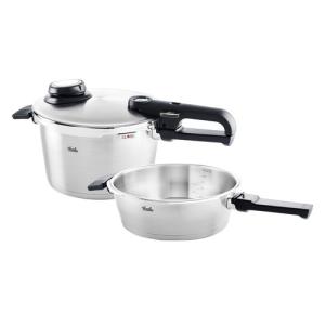 ★フィスラー Fissler ビタビット プレミアム 2.5L +4.5L スキレット 蒸し器 三脚 セットの商品画像