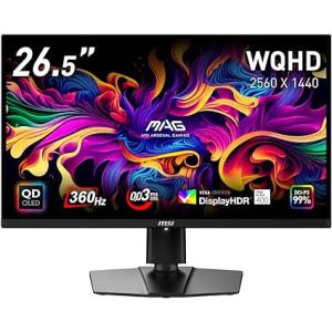 ★MSI / QD 有機EL ゲーミングモニター MAG 271QPX QD-OLED (26.5イ...