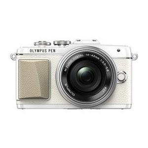 Olympus オリンパス ミラーレス一眼カメラ Pen Lite Ezレンズキット ホワイト E Pl7 日時指定 14 42mm