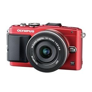 Olympus オリンパス Pen Lite E Pl6 14 42mm 優先配送 レッド レンズキット Ez