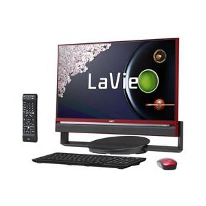 Nec Lavie Desk All In One Da770 未使用品 クランベリーレッド r デスクトップパソコン Pc Da770aar