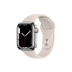 ☆Apple Watch Series 7 GPS+Cellularモデル 41mm MKHW3J/A [シルバー