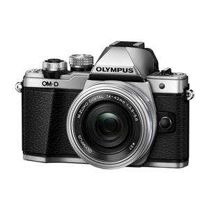 ●OLYMPUS / オリンパス OM-D E-M10 Mark II 14-42mm EZレンズキット [シルバー] 【デジタル一眼カメラ】｜d-rise