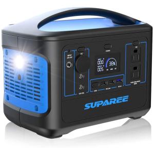 ★Suparee ポータブル電源 大容量 純正弦波 500W 153600mAh YM580A